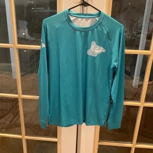 Lanikai Centennial Dry-Fit Teal Women’s Rashguard Shirt